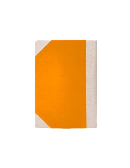 Libro Cartone Cosido Fernandes Flecha Din A6+ Rayado Horizontal 50 Hojas 100 Gr Naranja