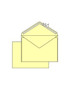 Sobre Liderpapel N.23 Crema C6 114X162 Mm Engomado Solapa De Pico Caja De 500 Unidades 2