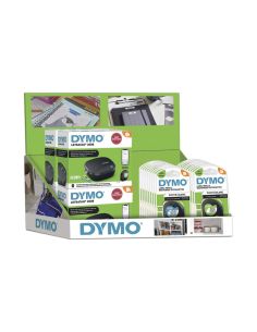 Expositor De Sobremesa Rotuladora Dymo Letratag B-200 Con 6 Unidades + 20 Cintas