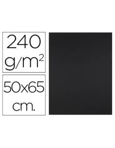 Cartulina Liderpapel 50X65 Cm 240G/M2 Negro