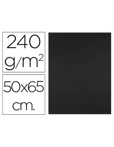 Cartulina Liderpapel 50X65 Cm 240G/M2 Negro