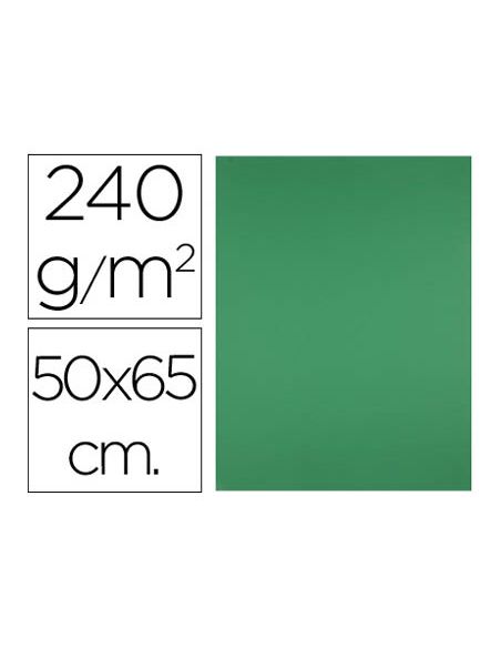 Cartulina Liderpapel 50X65 Cm 240G/M2 Verde Navidad