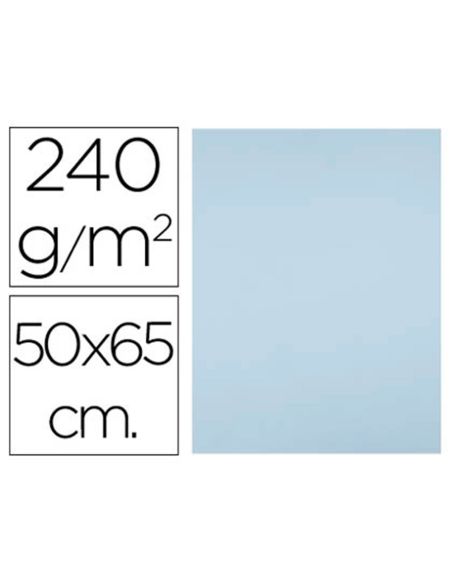 Cartulina Liderpapel 50X65 Cm 240G/M2 Azul