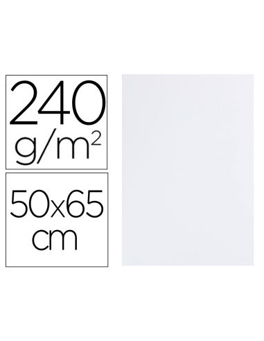 Cartulina Liderpapel 50X65 Cm 240G/M2 Blanco