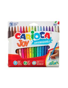 Rotulador Carioca Joy Caja De 18 Unidades Colores Surtidos 2