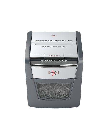 Destructora De Documentos Rexel Optimum Auto +45X Eu Capacidad Corte 45 H P4 Destruye Grapas Clips Y