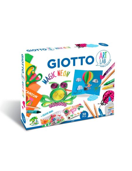 Set Creativo Giotto Art Lab Magic Neon|Libreriasalesiana