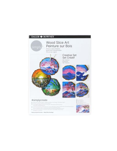 Set De Pintura Daler Rowney Simply Creativo Pintura Madera