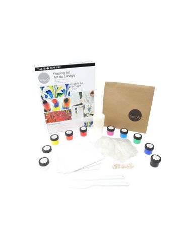 Set De Pintura Daler Rowney Simply Creativo Pouring|Libreriasalesiana