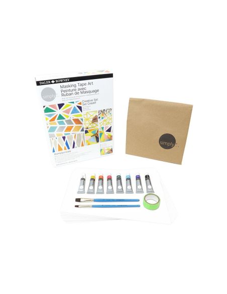 Set De Pintura Daler Rowney Simply Creativo Masking|Libreriasalesiana