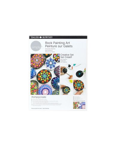 Set De Pintura Daler Rowney Simply Creativo Rock|Libreriasalesiana
