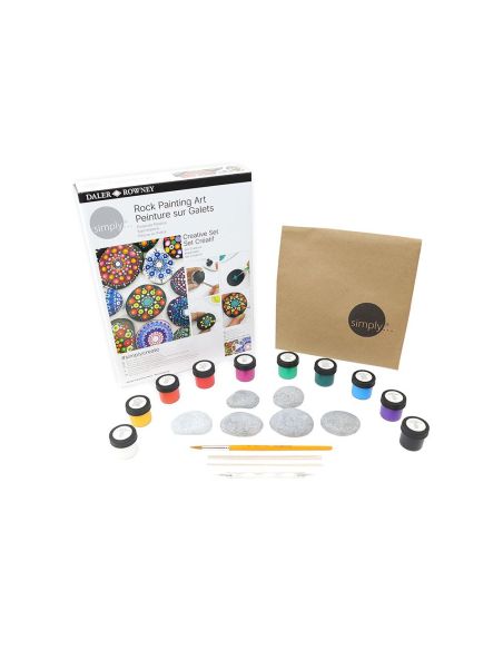 Set De Pintura Daler Rowney Simply Creativo Rock|Libreriasalesiana