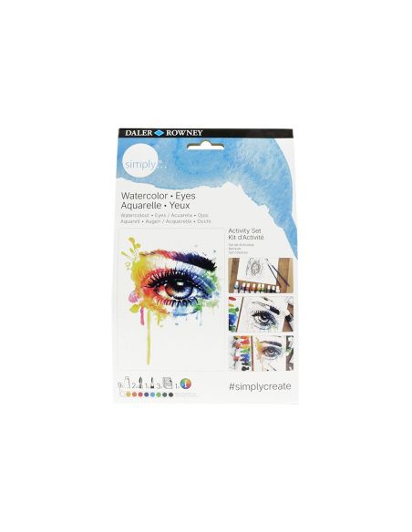 Set Acuarela Daler Rowney Simply Activity|Libreriasalesiana