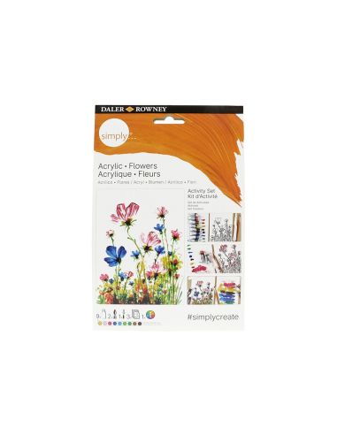 Set Pintura Acrilica Daler Rowney Simply Activity|Libreriasalesiana