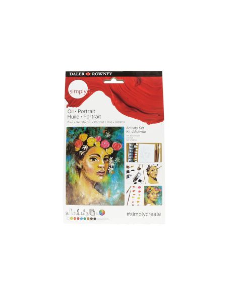 Set Pintura Oleo Daler Rowney Simply Activity