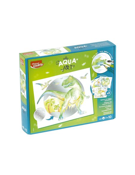 Juego Maped Creativo Aqua Art Dinosaurios