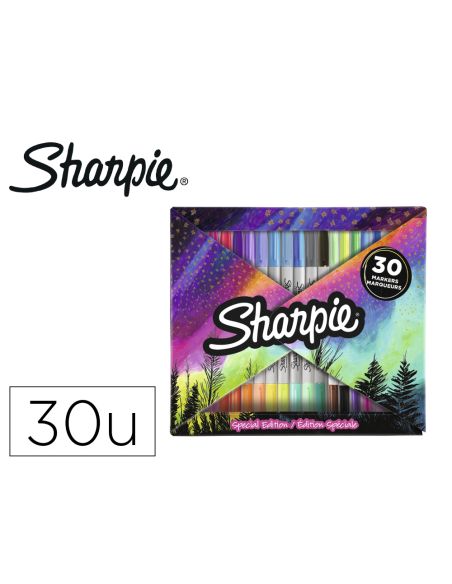 Rotulador Sharpie Fine Blister 30 Uds. Fold + 20 Uds.Fine + 10 Uds. Ultrafine