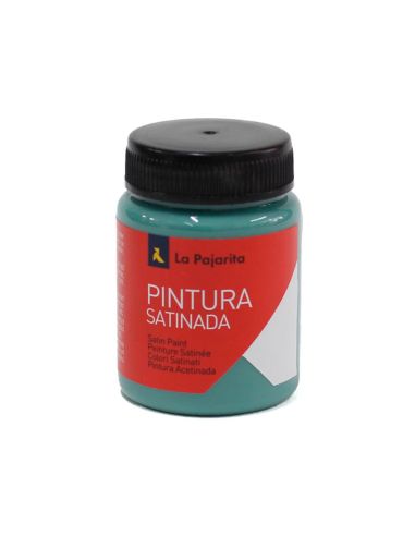 Pintura Latex La Pajarita Satinada L-39 Bote 35 Ml Verde Jade