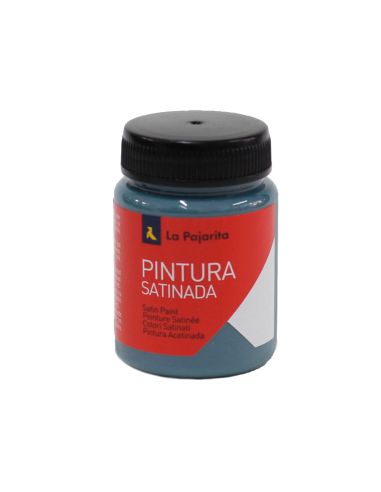 Pintura Latex La Pajarita Satinada L-34 Bote 35 Ml Azul Metal