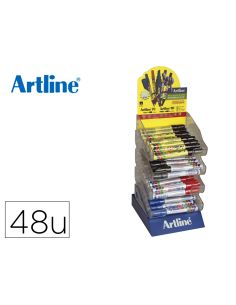 Rotulador Artline -Expositor De 48 Unidades Gamas Ek-70-Ek-90 Surtidos