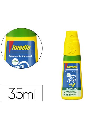 Pegamento Imedio Universal Gira Y Pega Renature Bote De 35 Ml