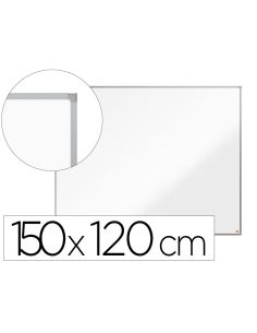 Pizarra Blanca Nobo Essence Acero Lacado 1500X1200 Mm