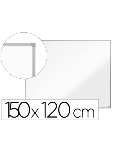 Pizarra Blanca Nobo Essence Acero Lacado 1500X1200 Mm