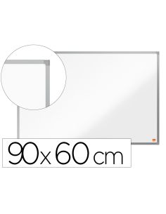 Pizarra Blanca Nobo Essence Acero Lacado 900X600 Mm