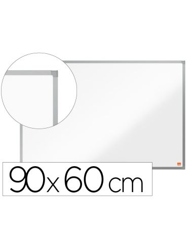 Pizarra Blanca Nobo Essence Acero Lacado 900X600 Mm