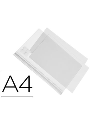 Marco Porta Anuncios Durable Adhesiva Impermeable Transparente Din A4 Pack De 5 Unidades