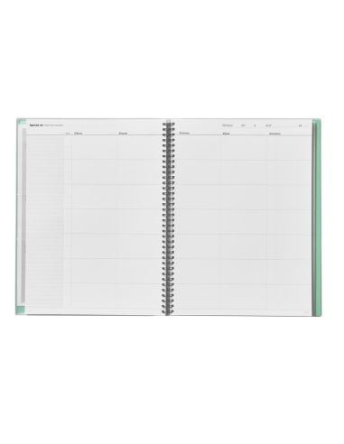 Cuaderno De Todas Las Clases Profesorado Catalan Additio 136 Paginas Semana Vista Color Azul 225X310 Mm