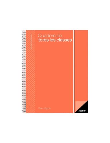 Cuaderno De Todas Las Clases Catalan Additio Planificacion Dia Pagina Evolucion Continua