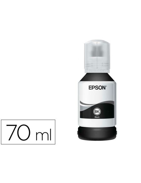 Tinta Epson T114 Eco Tank Et-8500 / 8550 Negro Botella 70 Ml