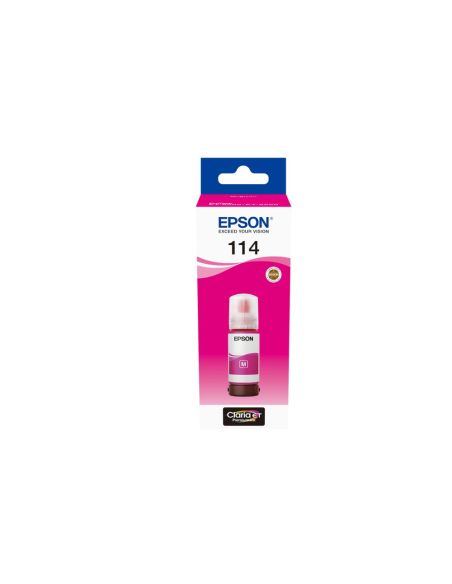 Tinta Epson T114 Eco Tank Et-8500 / 8550 Magenta Botella 70 Ml