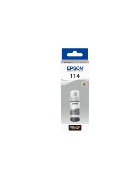 Tinta Epson T114 Eco Tank Et-8500 / 8550 Gris Botella 70 Ml
