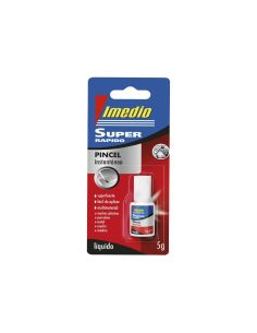 Pegamento Imedio Super Rapido Adhesivo Instantaneo Pincel Bote De 5 Gr 2