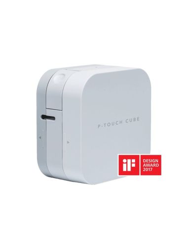 Rotuladora Brother Ptp300Bt Cube Termica Bluetooth Velocidad 20 Mm/S Ancho Maximo Cinta 12 Mm