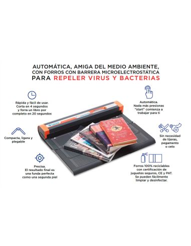 Maquina Forradora De Libros Colibri E-Leonardo Longintud Maxima 500 Mm