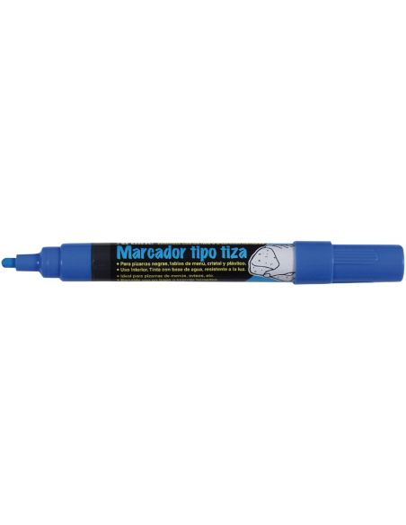 Rotulador Artline Pizarra Verde Negra Epw-4-Az Color Azul Bolsa De 4 Unidades