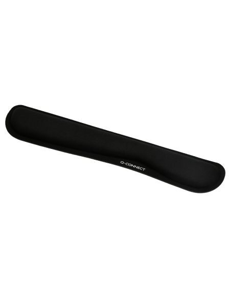 Reposamuñecas Q-Connect Memory Foam Para Teclado Color Negro 460X85X25 Mm