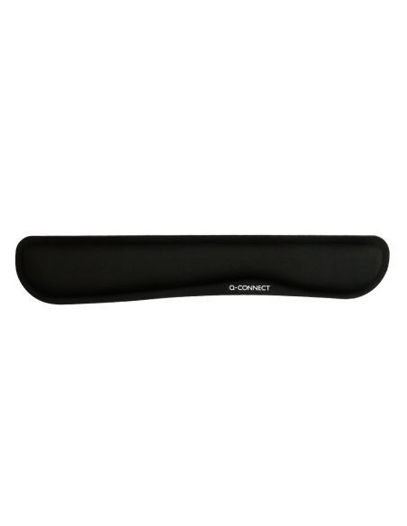 Reposamuñecas Q-Connect Memory Foam Para Teclado Color Negro 460X85X25 Mm