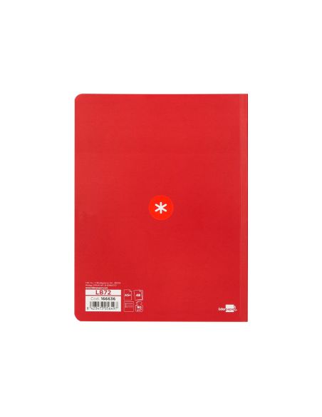 Libreta Antartik A5+ Plus Cosida 48 Hojas 90Gr Rayado Horizontal Con Margen 6 Colores Surtidos