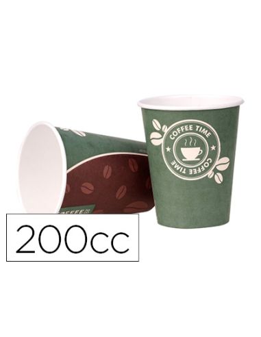 Vaso Termico Carton 200 Cc Paquete De 50 Unidades