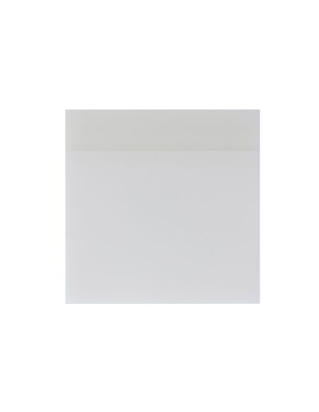Bloc De Notas Adhesivas Quita Y Pon Q-Connect 76X76 Mm Removible Plastico Translucido Blanco 50 Hojas