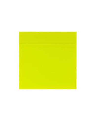 Bloc De Notas Adhesivas Quita Y Pon Q-Connect 76X76 Mm Removible Plastico Translucido Amarillo Neon Con 50 Hojas