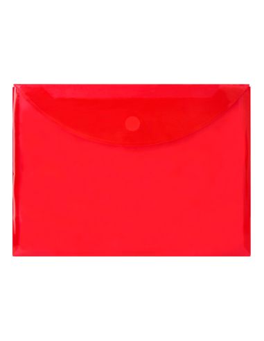 Carpeta Liderpapel Dossier A4 Cierre De Velcro Roja