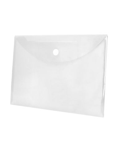 Carpeta Liderpapel Dossier A4 Cierre De Velcro Transparente