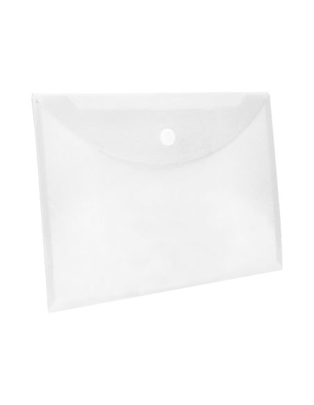 Carpeta Liderpapel Dossier A4 Cierre De Velcro Transparente