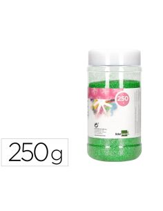 Purpurina Liderpapel Fantasia Color Metalico Verde Pastel Bote De 250 Gr