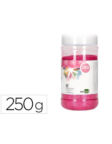 Purpurina Liderpapel Fantasia Color Metalico Rosa Pastel Bote De 250 Gr